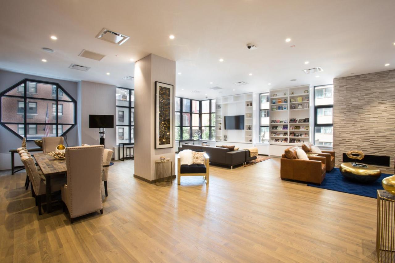 Apartment Midtown 2br W Gym Wd Nr Times Square Nyc-1348 *